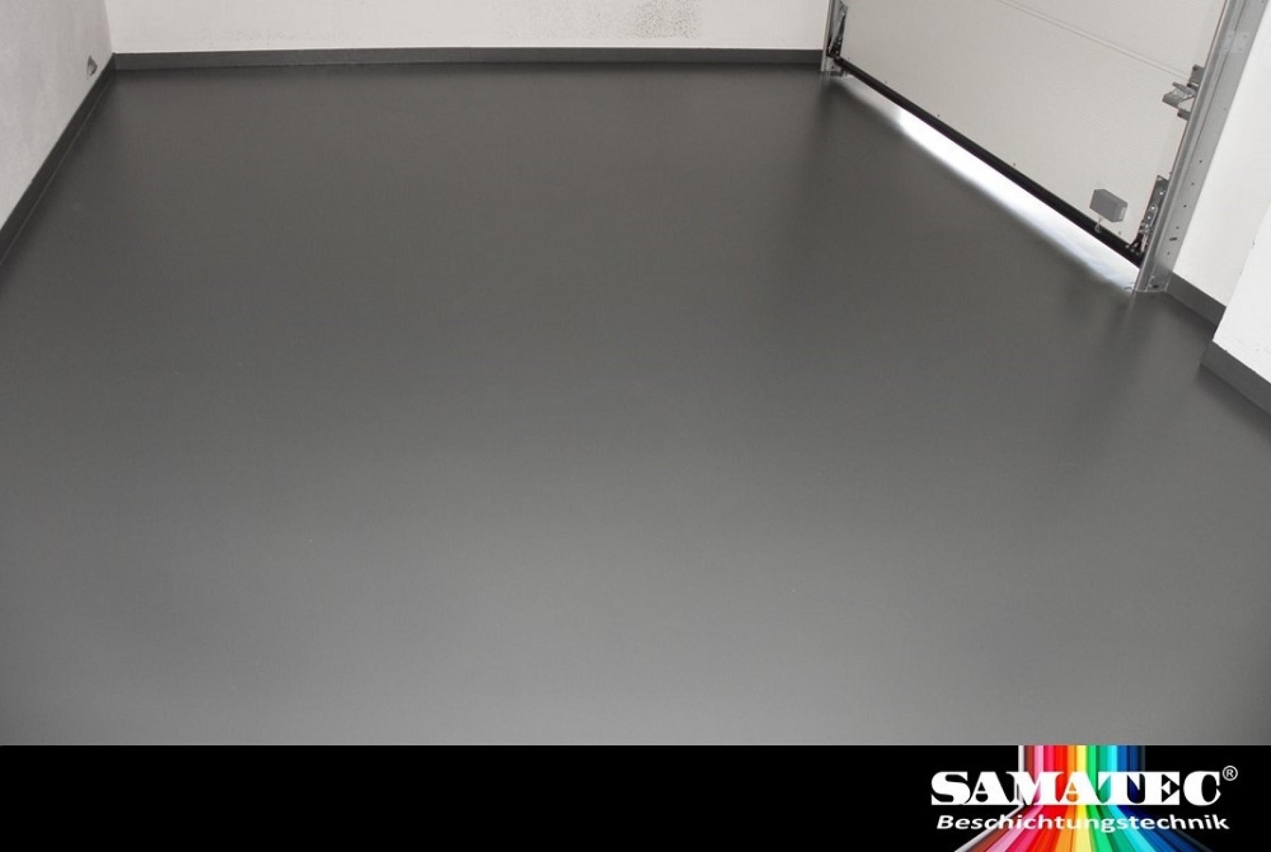 Bodenversiegelung-Garagenbodenbeschichtung SamaPoxy BS98W RAL 7016
